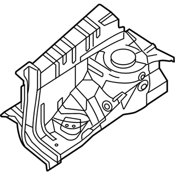 Kia 645021F010 Panel Assembly-Fender Apron