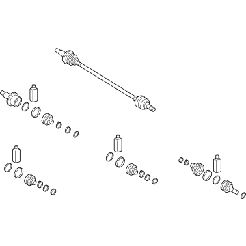 Kia 49600S9000 Shaft Assembly-Drive Rr