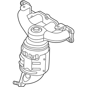 Kia Exhaust Manifold - 285102G160