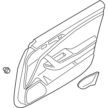 Kia 82308J5670KJW Panel Assembly-Front Doo