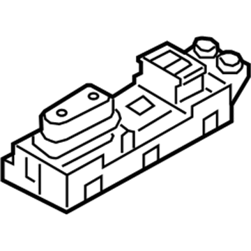 Kia 93576J5000 Power Window Unit Assembly