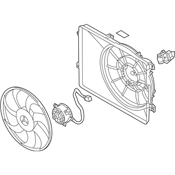 Kia Sportage Fan Blade - 253802S000