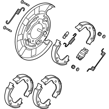 2020 Kia Stinger Parking Brake Shoe - 58250G9550