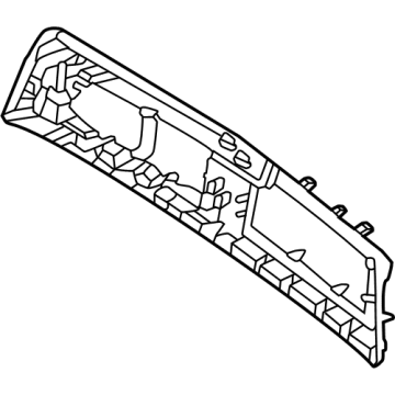 Kia 84744DW000WK COVER-CTR FACIA BLAN