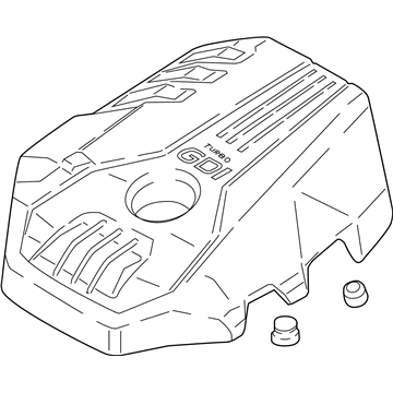 Kia Stinger Engine Cover - 292402CTA1