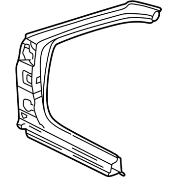 Kia 7111038D00 Panel Assembly-Pillar Outer