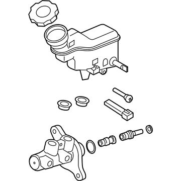 2014 Kia Soul Brake Master Cylinder Reservoir - 58510B2800