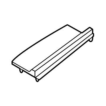 Kia 86770AO000 GARNISH ASSY-BATTERY