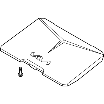 Kia 86780AO000 COVER ASSY-FR TRUNK 86780AO000 Kia COVER ASSY-FR TRUNK Illustration 1 of 1