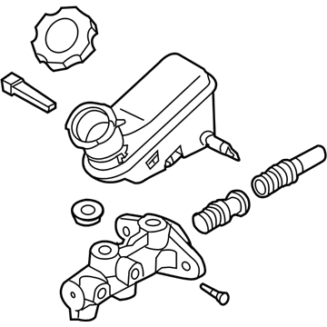 2012 Kia Soul Brake Master Cylinder Reservoir - 585102K820