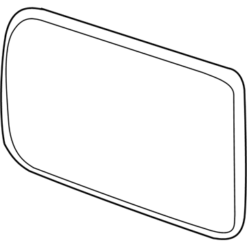 Kia 876212J300 Outside Rear Mirror & Holder, Right