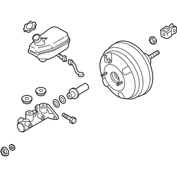 Kia 585004D551 Booster & Master Cylinder