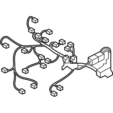 Kia 91410R0050 WIRING ASSY-CONTROL