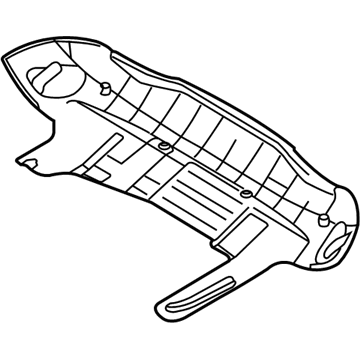 Kia 291101F000 Under Body Skid Plate