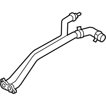 Kia 254702CTB0 Pipe Assembly-Heater