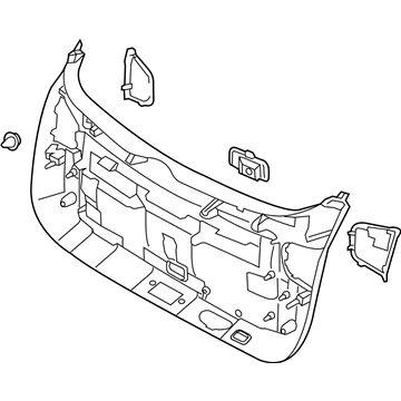 Kia 81750D9000WK Panel Assembly-Tail Gate