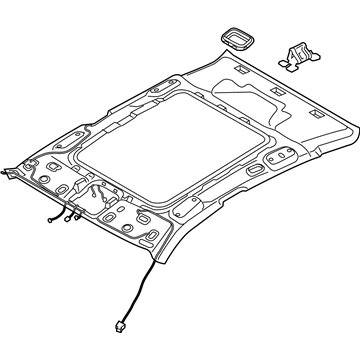 Kia 85410D5100WK Headlining Assembly