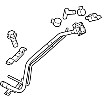 Kia 310301M500 Filler Neck & Hose Assembly