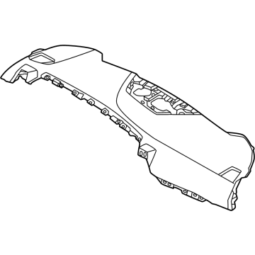 Kia 84710P1100N2V CRASH PAD ASSY-MAIN