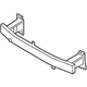 Kia 64900J5010 Beam Complete-Front Bumper