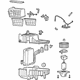 Kia 976013E350 EVAPORATOR & Blower