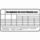 Kia 05203B2630 Label-Tire Pressure