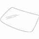 Kia 8611038021 Windshield Glass