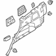 Kia 857302P000H9 Trim Assembly-Luggage Side