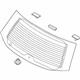 Kia 87110A9010 Glass Assembly-Tail Gate