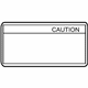 Kia 0K2A115031 Label-Caution