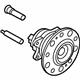 Kia 527301M000 Rear Wheel Hub & Bearing Assembly